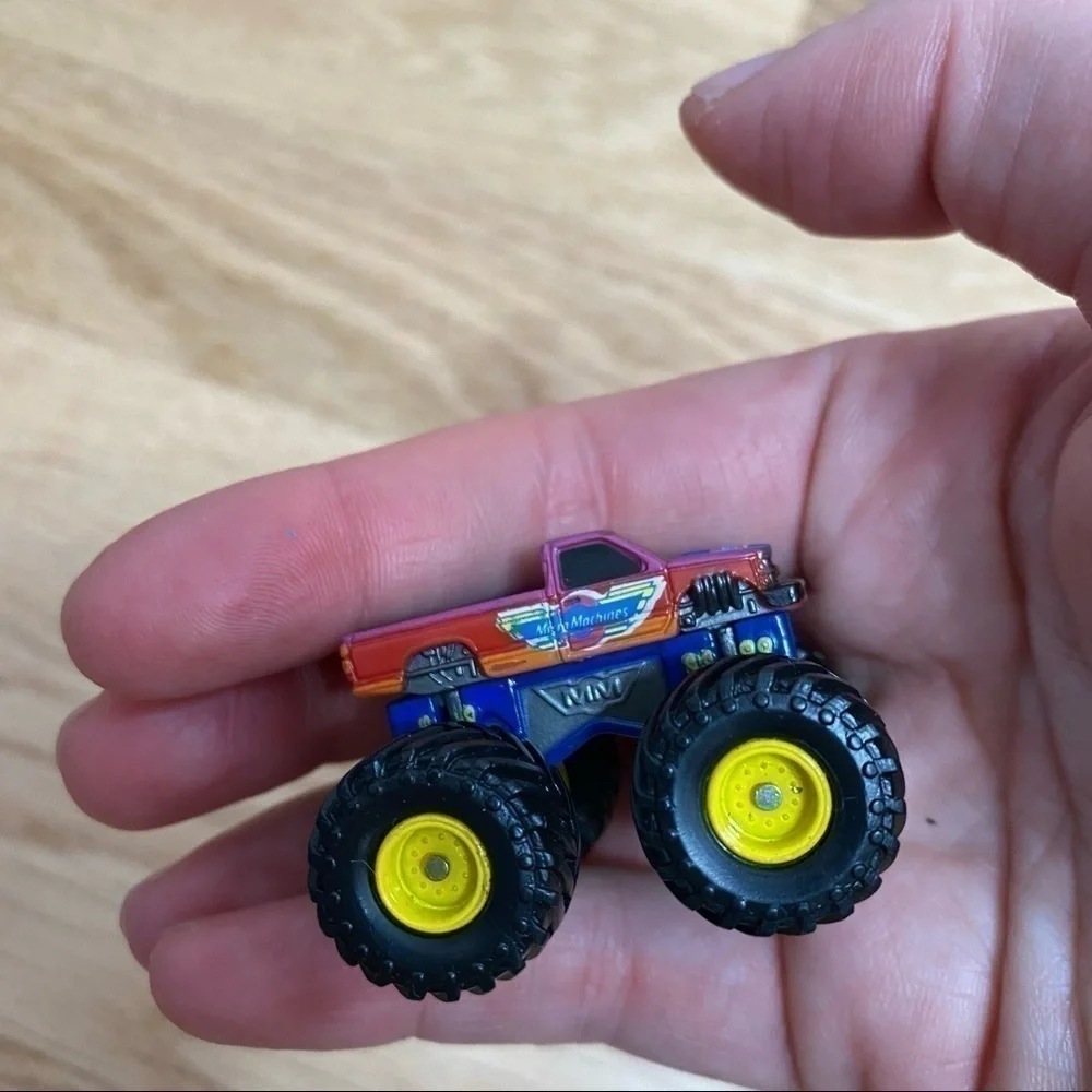 Vintage Micro Machines Tuff Trax Truck Galoob Red Blue
